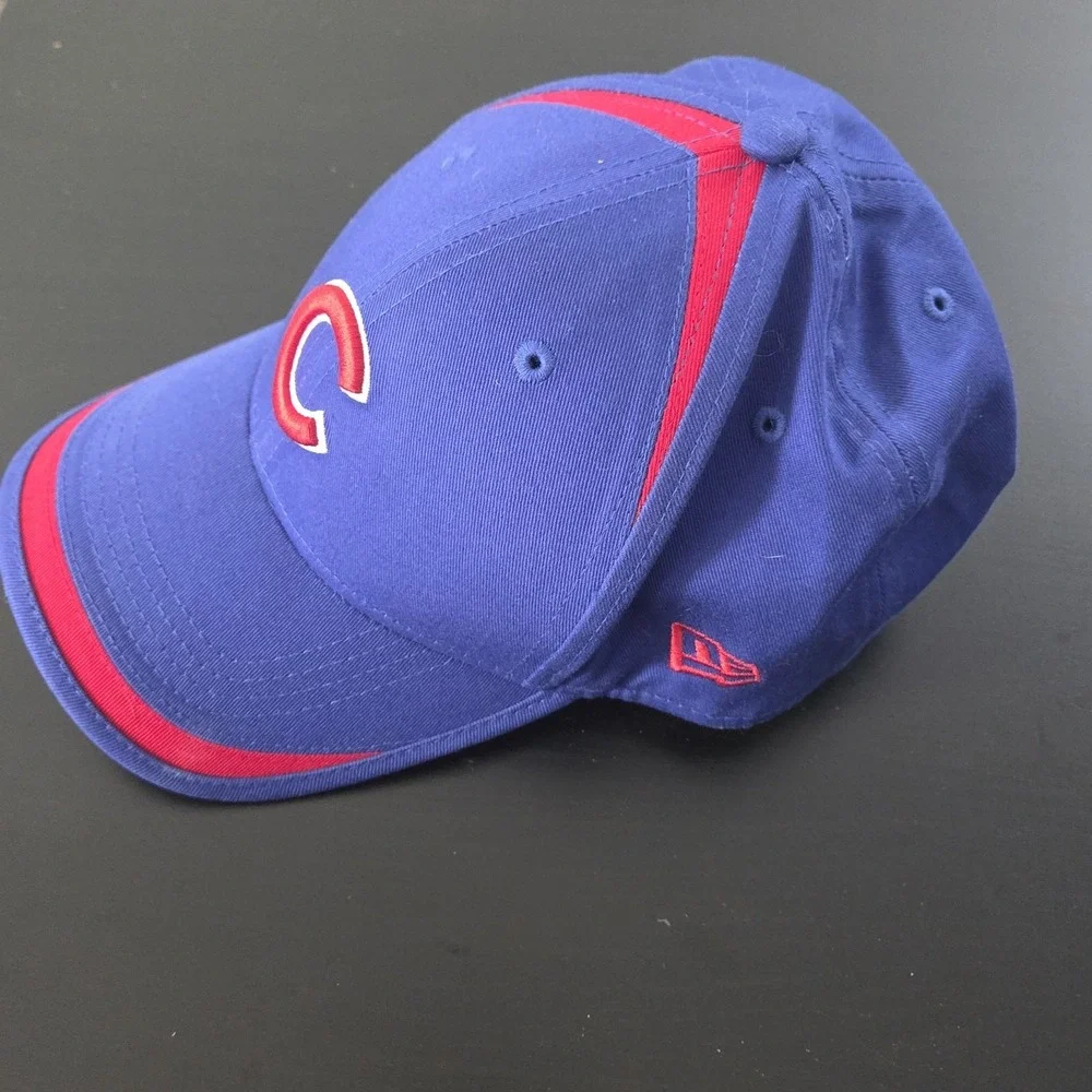 New Era Chicago‎ Cubs 9Forty Strapback Baseball Hat MLB Blue OSFM